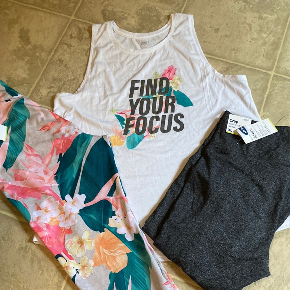 3 piece old navy active